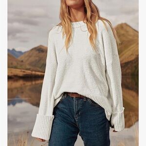 Cozy White Women's Sweater